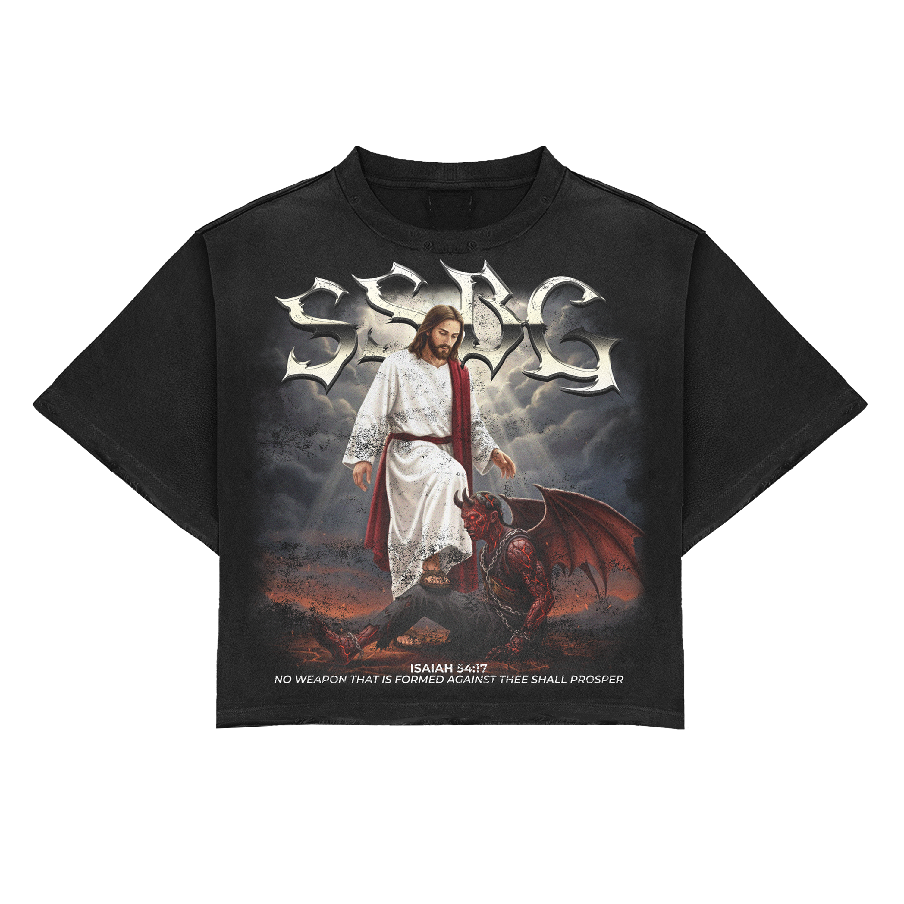 Jesus wins Boxy T-Shirt